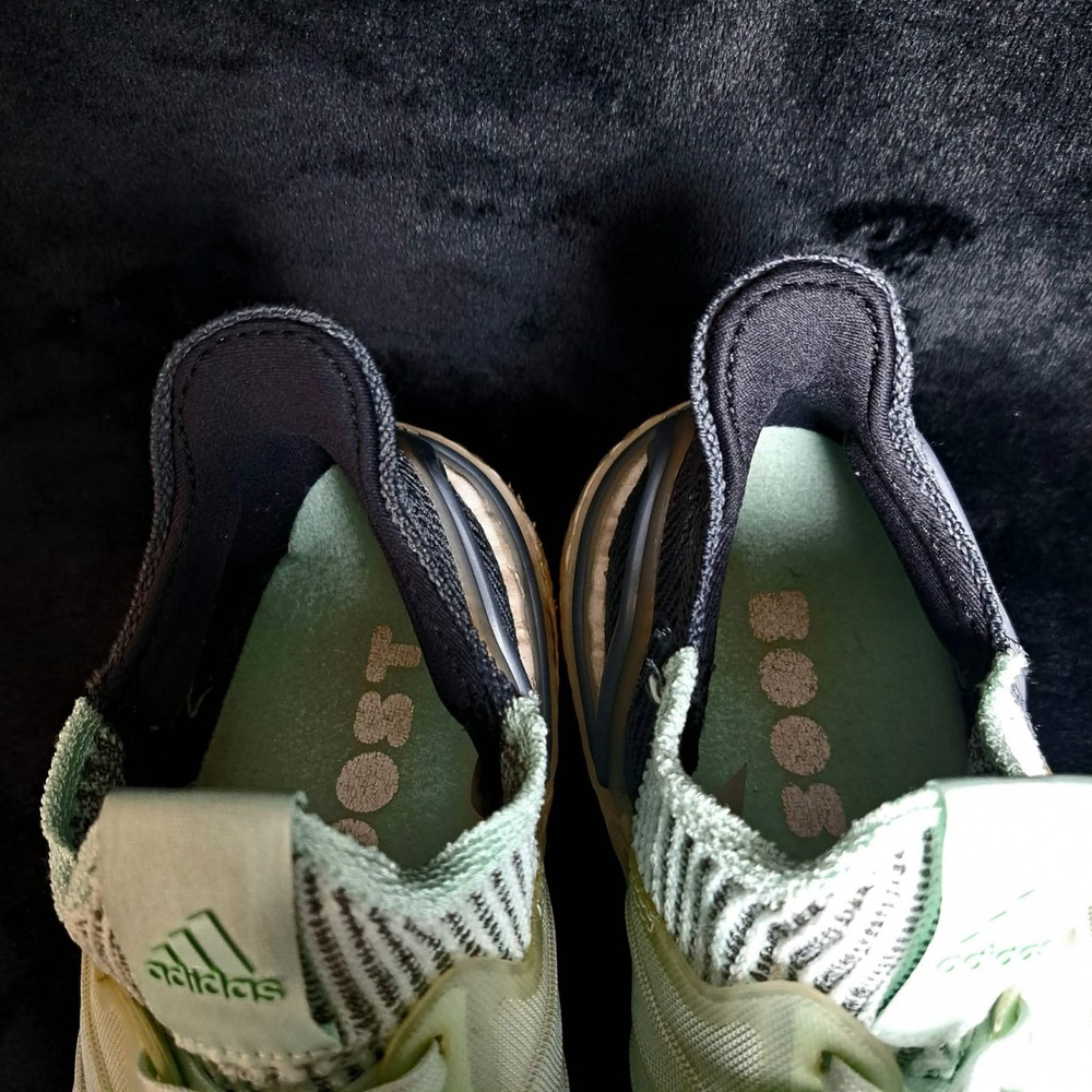 Womens Adidas Ultraboost 19 Ice Mint Green White Grey Shoes F35285 Size 9.5 - Picture 10 of 11